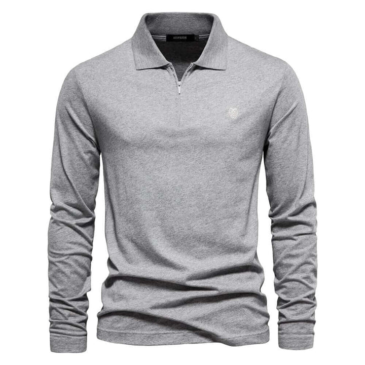 Men's Long Sleeve Polo Shirt
