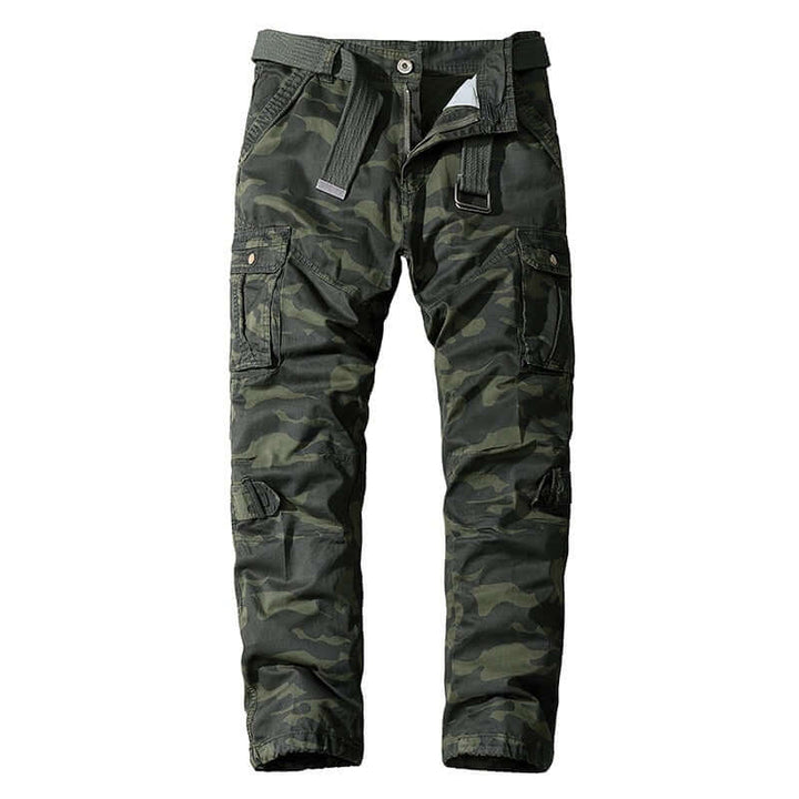 Men's Loose Fit Multi-Pocket Cargo Trousers