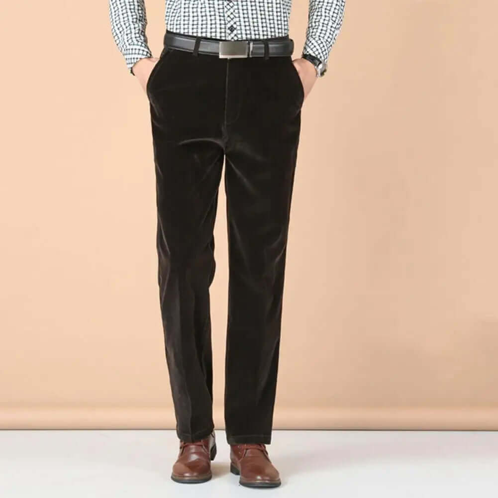 Men's Relaxed Fit Corduroy Trousers
