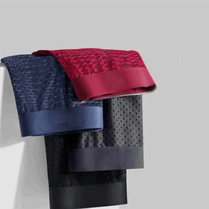 "Men's bamboo boxer shorts, soft and breathable, in multiple colors. Ideal for all seasons and ultimate comfort."