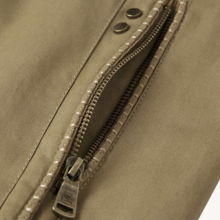 "Men's lightweight reversible bomber jacket, slim fit, available in multiple colors, showcasing ribbed cuffs and zip closure.