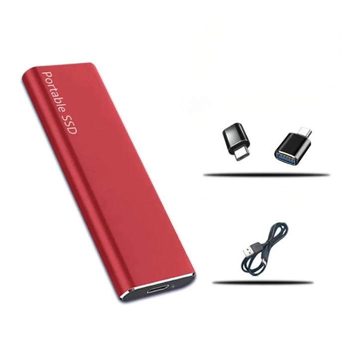 SecureSpace - Portable 4TB USB-C External Drive