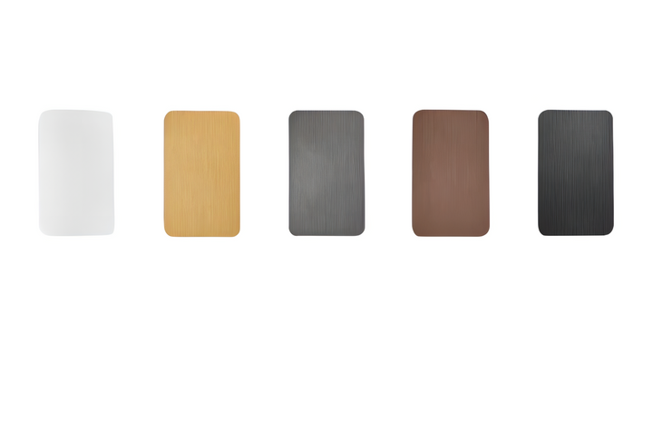 "Sleek indoor LED wall lamp with a modern rectangular design, featuring smooth finishes and warm illumination for elegant dec