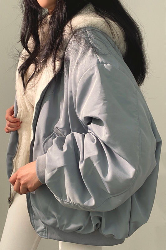 "Stylish Women's Winter Wool Double Button Trench Coat, front view, classic double-breasted design for warmth and elegance."