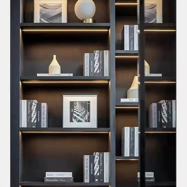 "Ultra Thin LED Under Cabinet Light Bar, sleek aluminum design, customizable length, efficient SMD 2835 LED lighting."