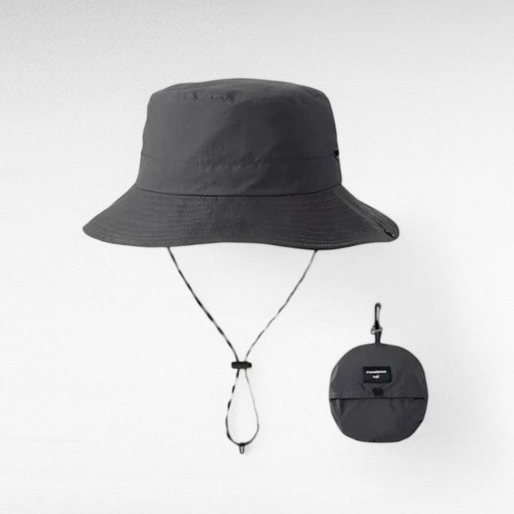 "Women's UV Protection Sun Hat with Wide Brim, UPF 50+, available in Beige, Gray, Navy Blue, stylish sun coverage accessory"