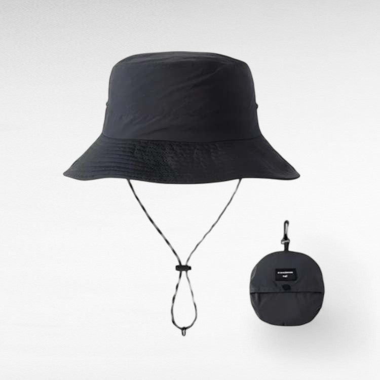 "Women's UV Protection Sun Hat with Wide Brim, UPF 50+, available in Beige, Gray, Navy Blue, stylish sun coverage accessory"