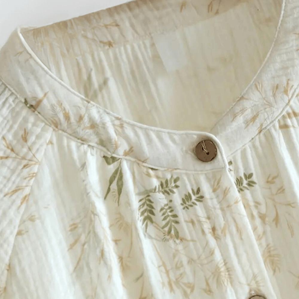 Women's Floral Cotton Pyjama Set