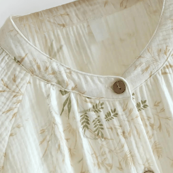 Women's Floral Cotton Pyjama Set