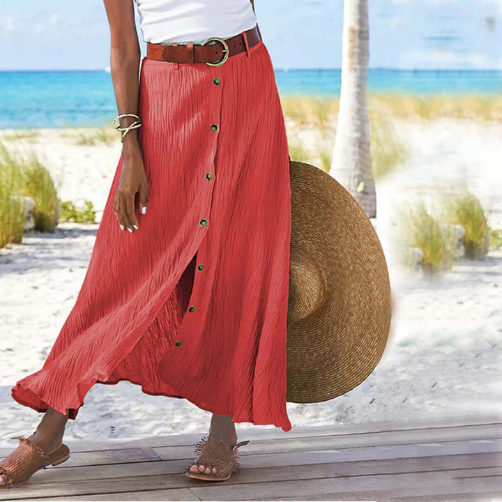 Linen Maxi skirt
