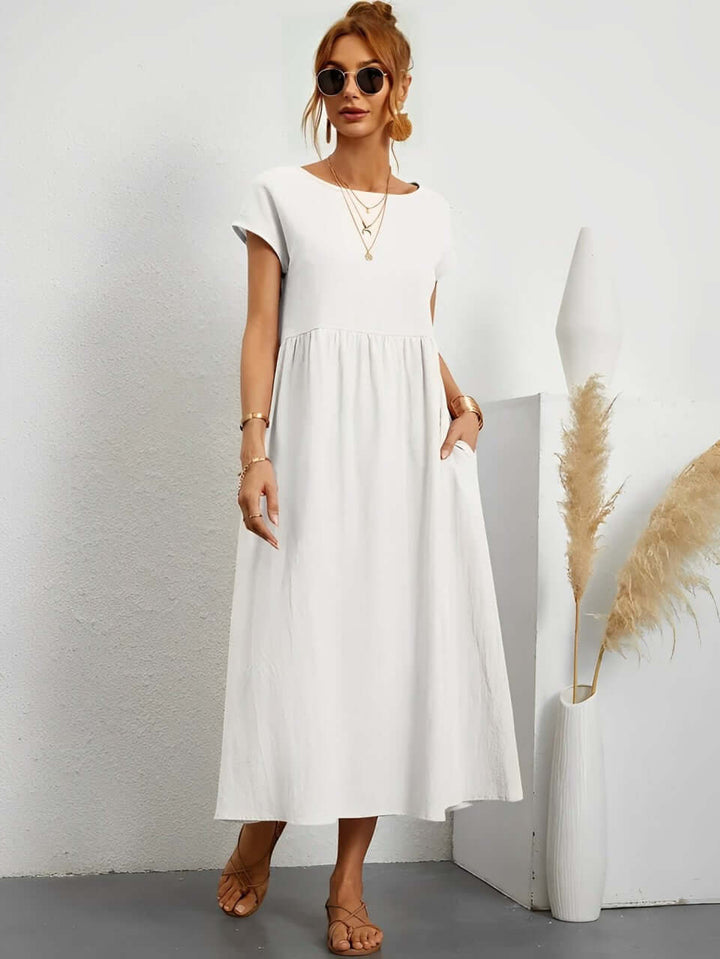 Summer Cotton Dress - Breathable & Comfortable