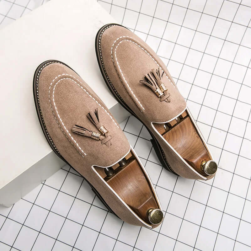 Men's Suede Casual Loafers
