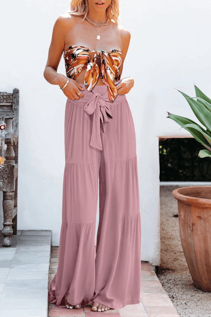 Women's Loose High Waist Wide Leg Pants