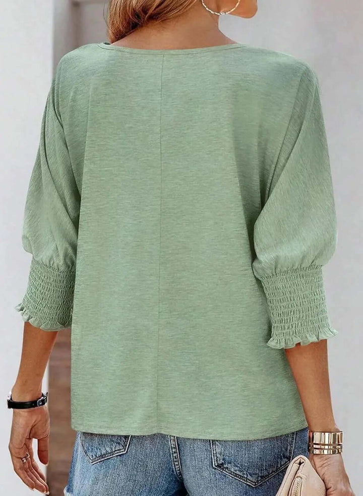 Women's Ribbed Knit Top