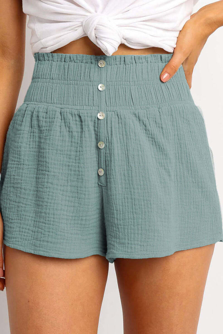 Women's Casual Loose High Waist Shorts