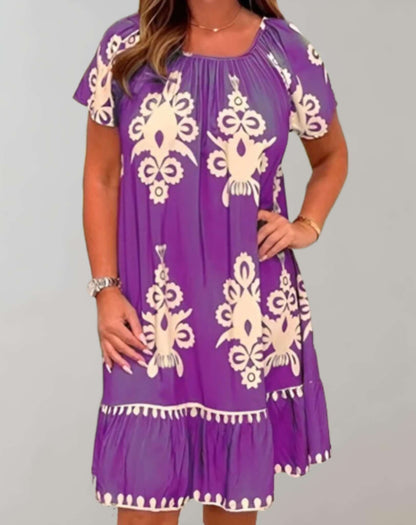 Women's Floral Summer Midi Dress