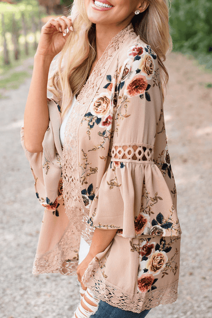 Women's Patchwork Print Casual Top