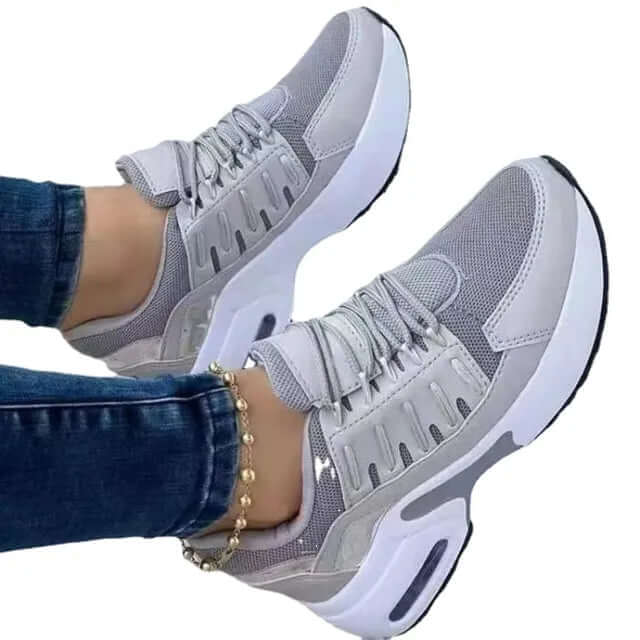 Women's Breathable Lace-Up Trainers