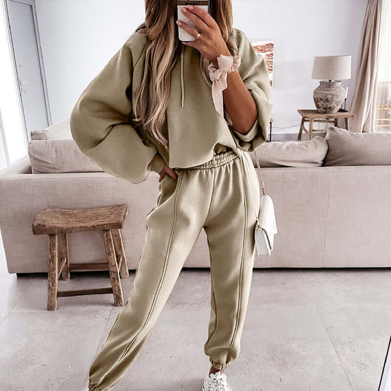 Women's Luxury Lounge Set Hoodie & Joggers