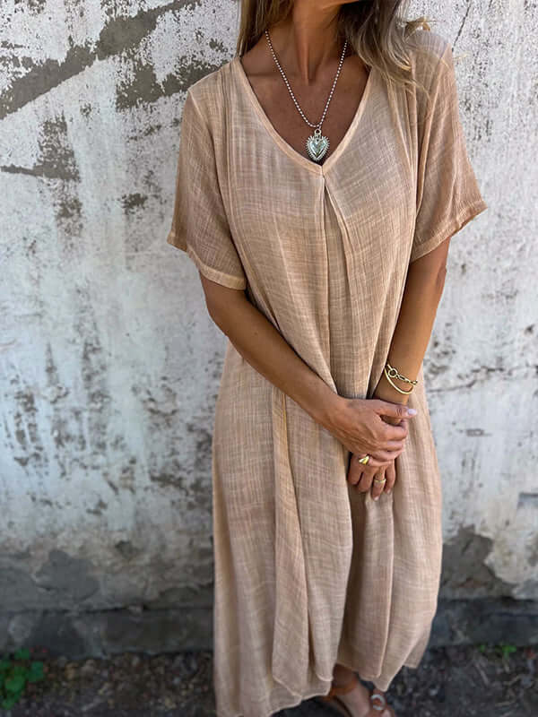 Cotton Maxi Dress - Casual Summer Dress