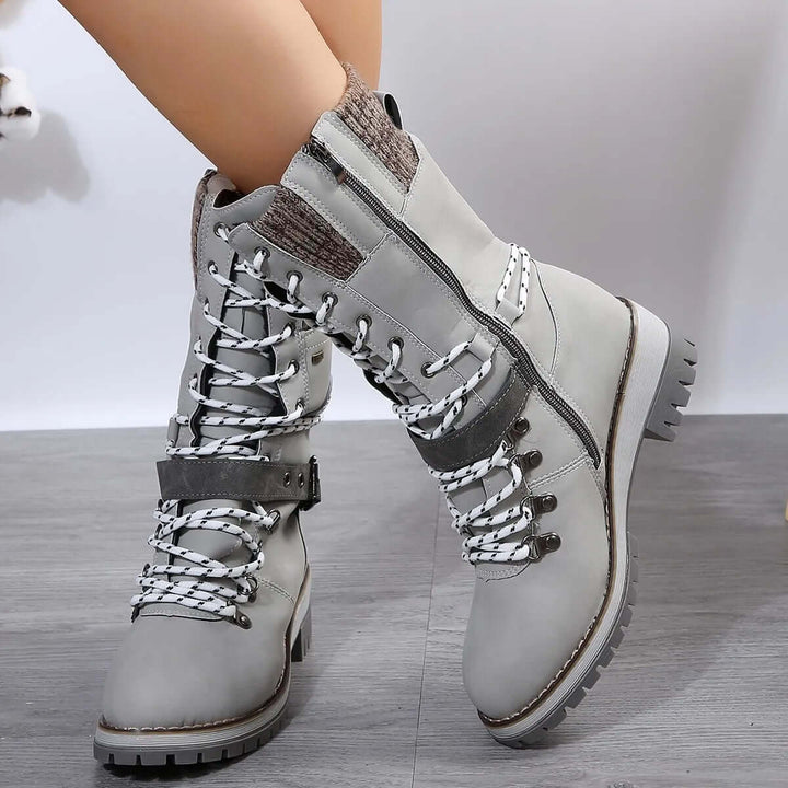 Women's Casual Side Zip Ankle Boots