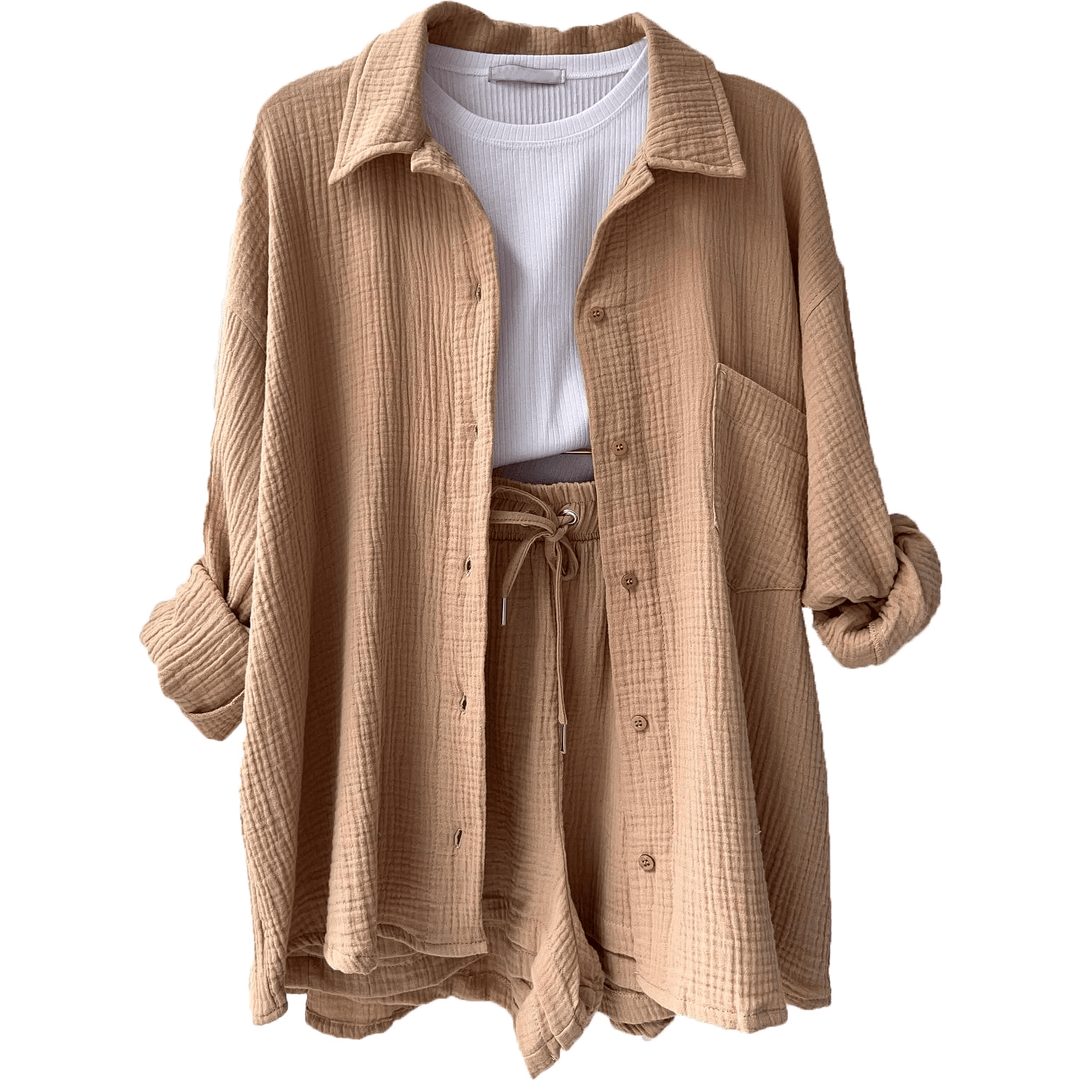 Women's Cotton Loungewear Set