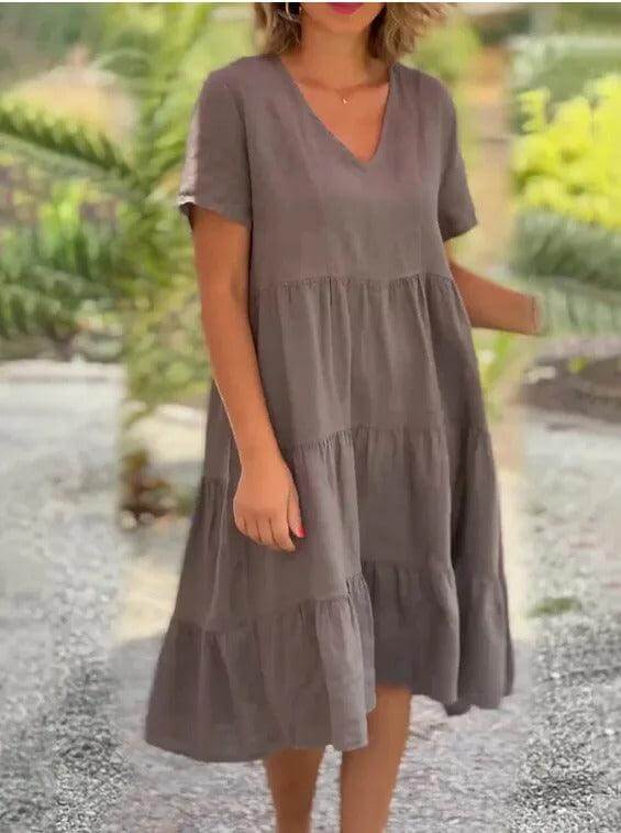 Breathable Midi Dress