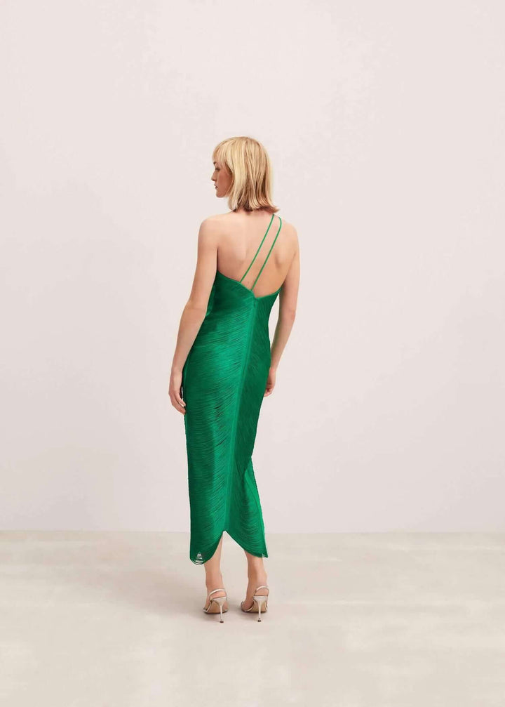 Women's Elegant Asymmetrical Fringe Summer Dress