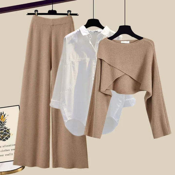 Women's Vintage Three-Piece Casual Set