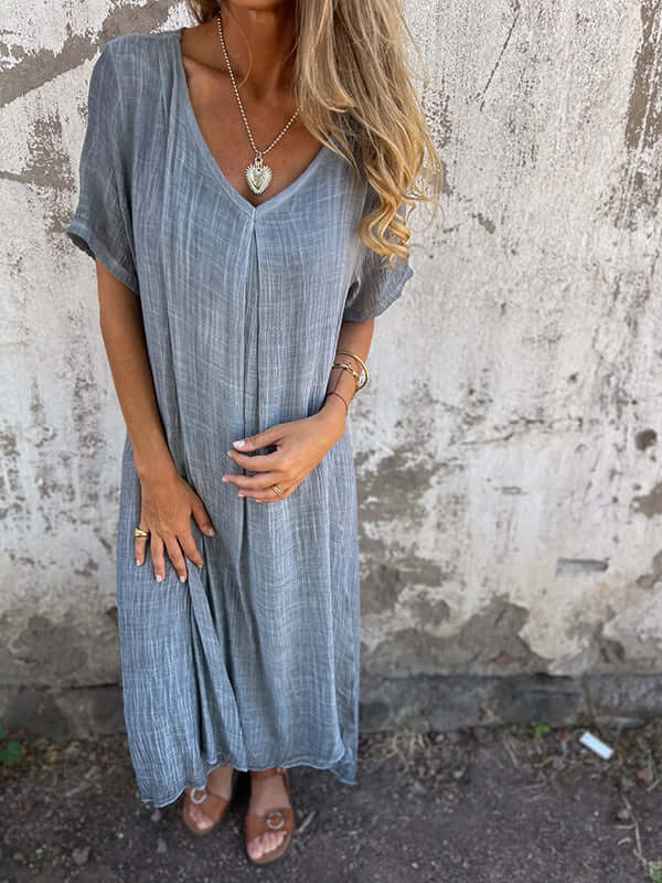 Cotton Maxi Dress - Casual Summer Dress