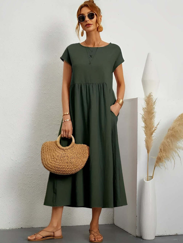 Summer Cotton Dress - Breathable & Comfortable