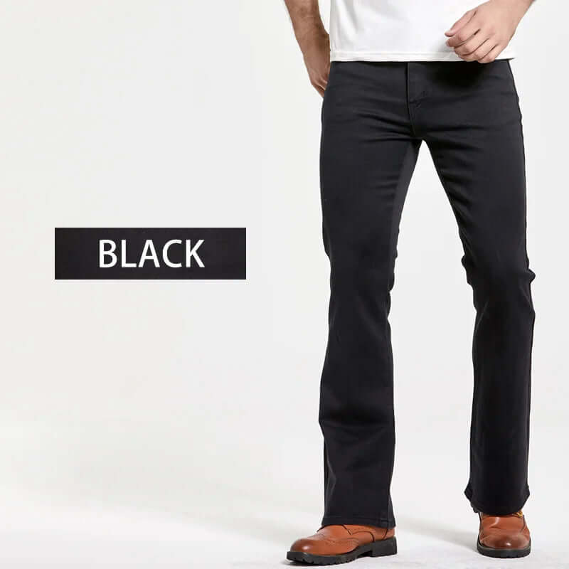 Men's Bootcut Stretch Denim Jeans