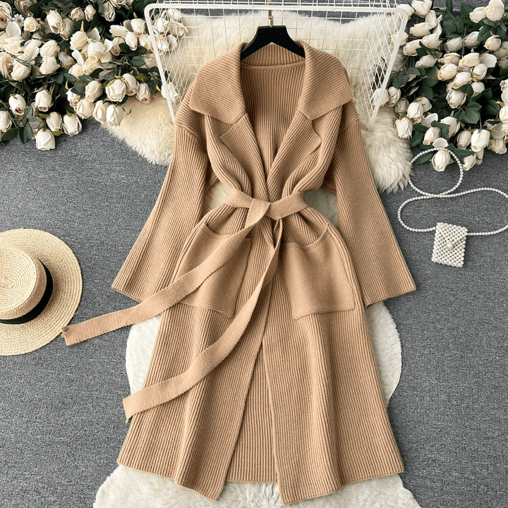 Women's Long Knit Cardigan