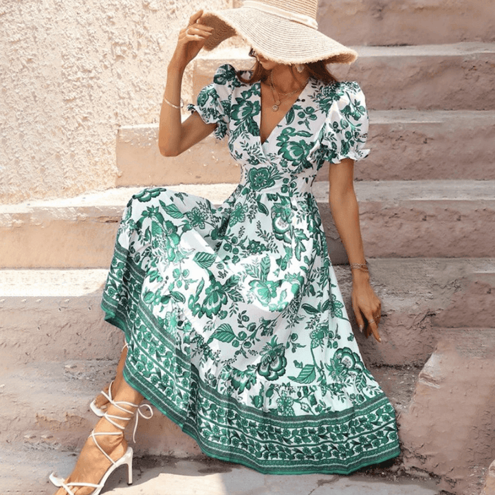 Floral Dress - Elegant & Timeless