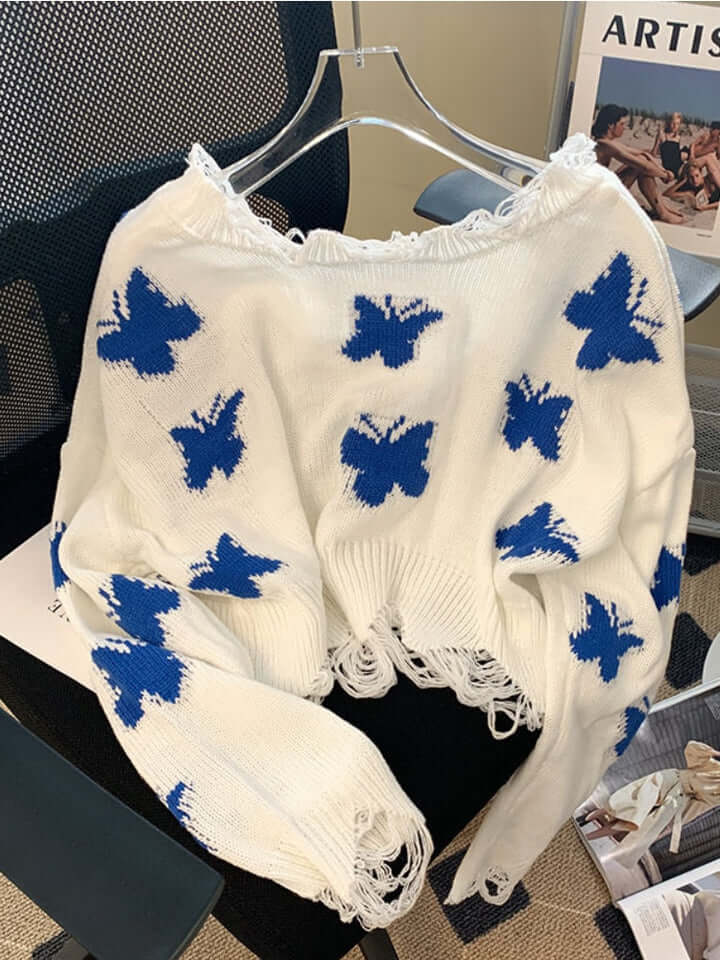Women's Cashmere Butterfly Sweater