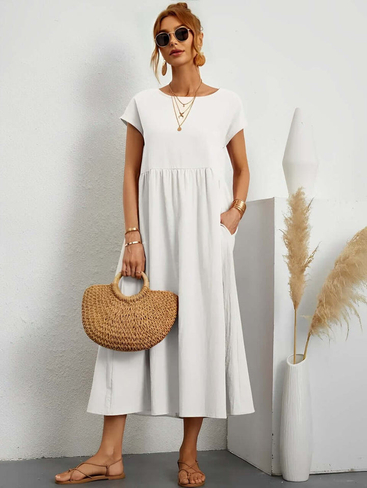 Summer Cotton Dress - Breathable & Comfortable