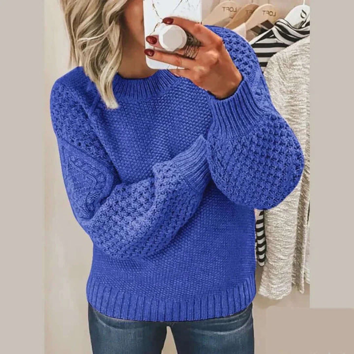 Women's Knitted Sweater - Long Sleeve