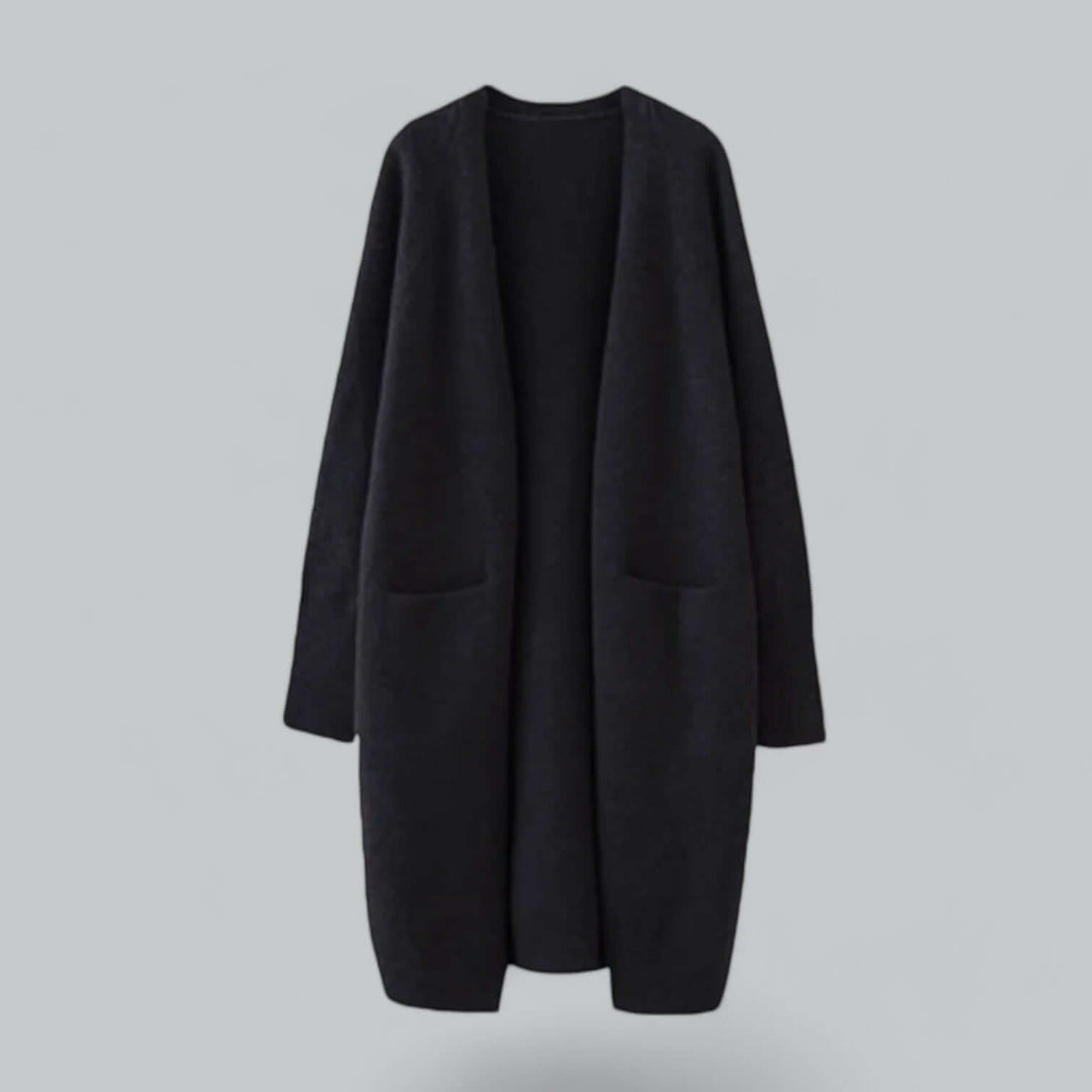 Women's Cashmere Blend Knitted Oversized Cardigan