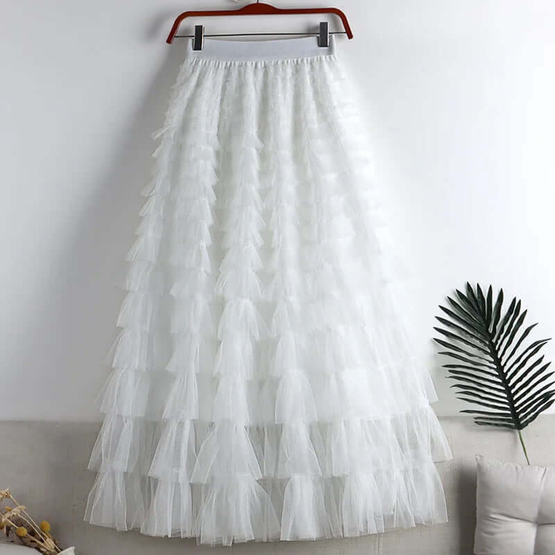 Women's Tiered Maxi Skirt