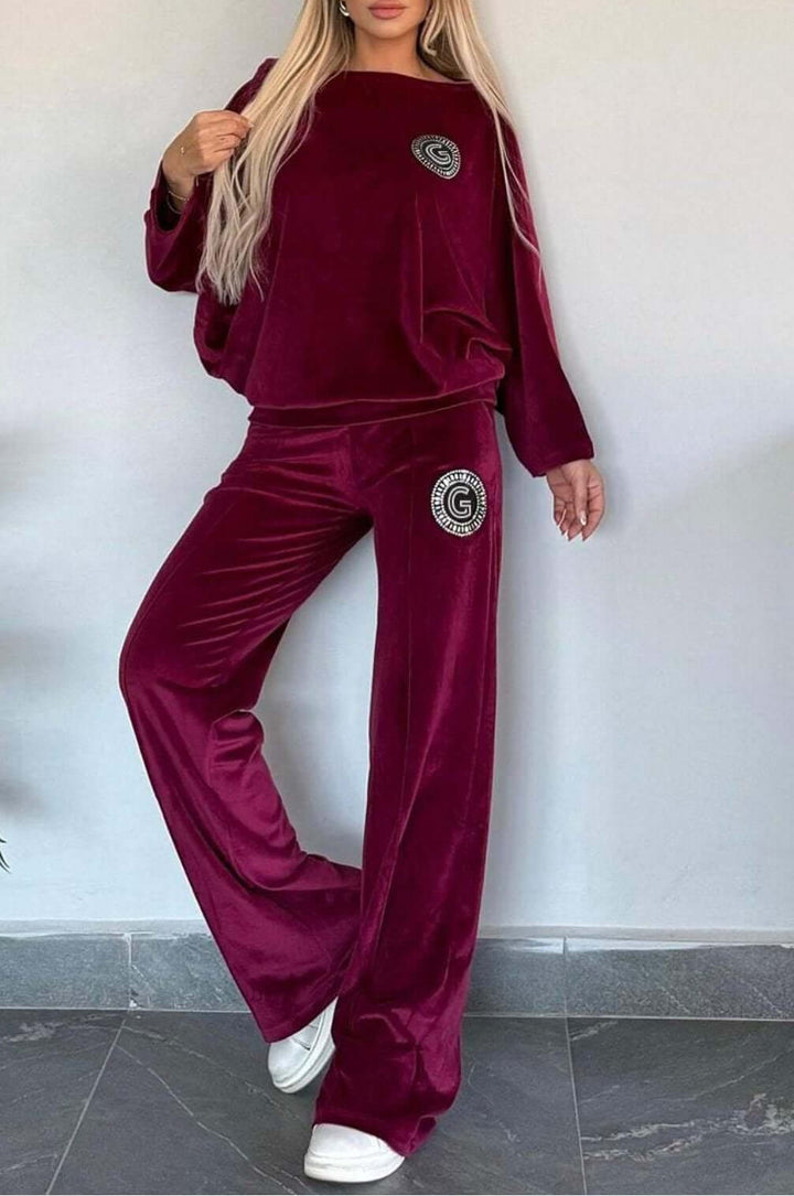 Women's Velvet Lounge Set