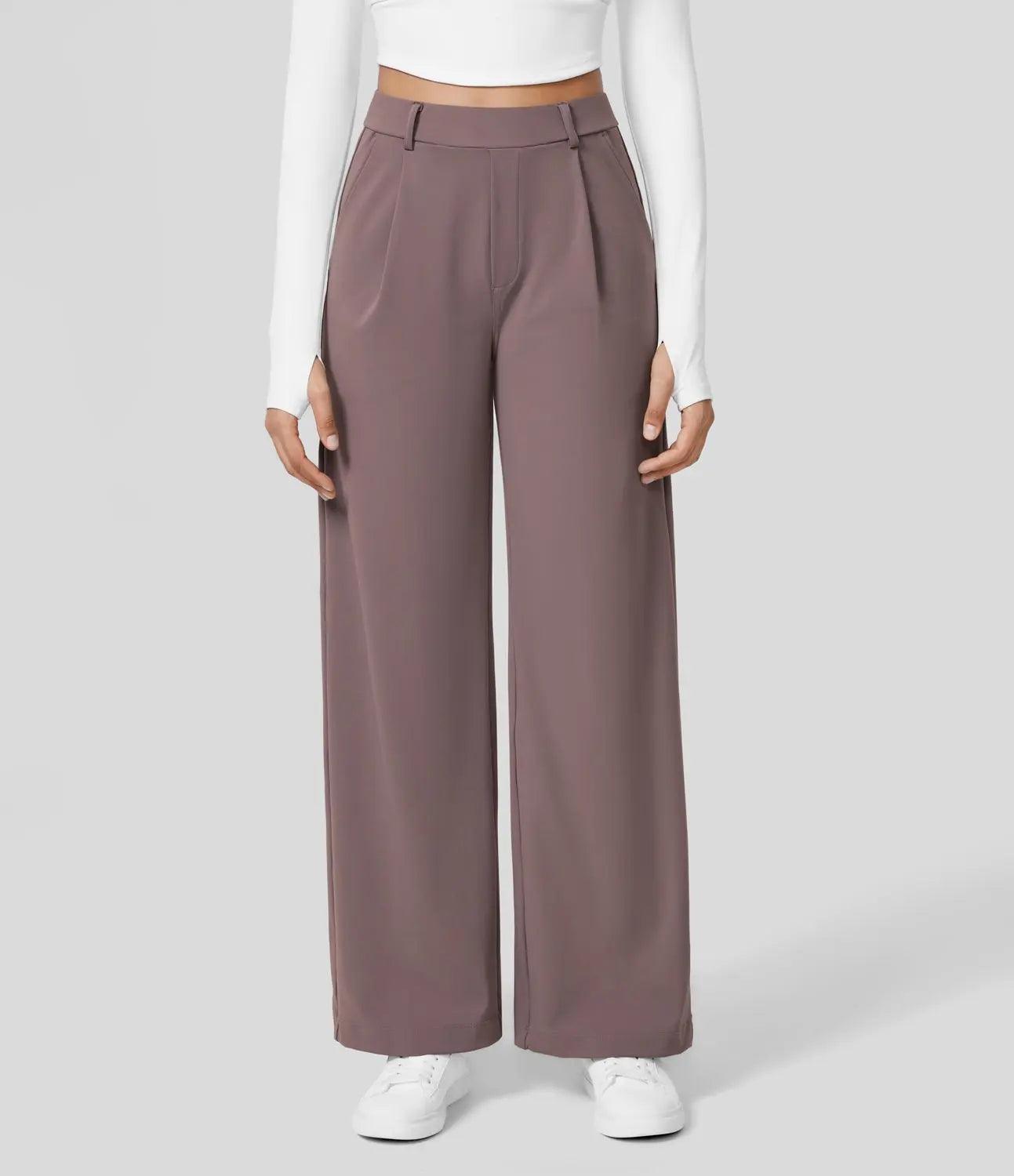 Women's Casual Relaxed Fit Trousers