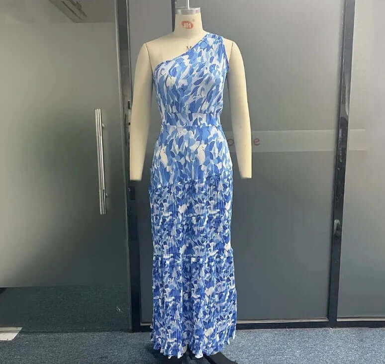 Elegant Single Shoulder Formal Dress