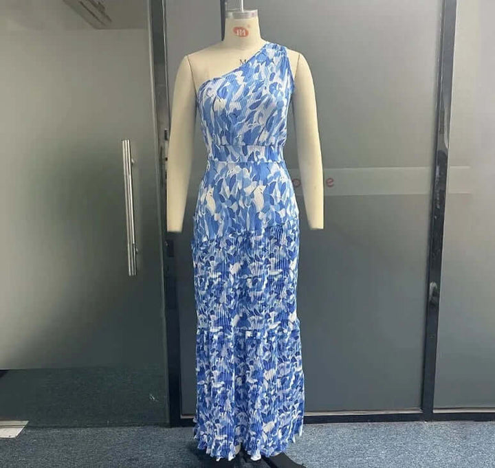 Elegant Single Shoulder Formal Dress