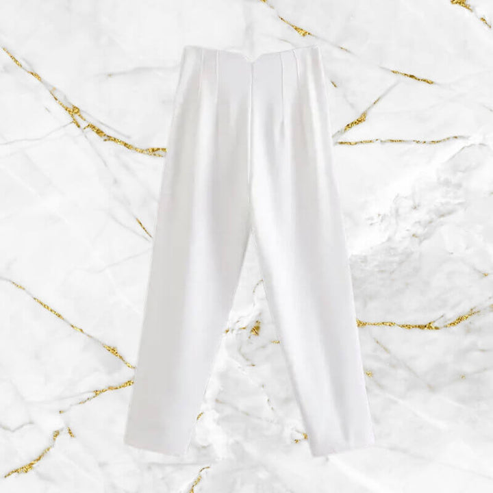 Women's Vintage High-Waist Pencil Pants