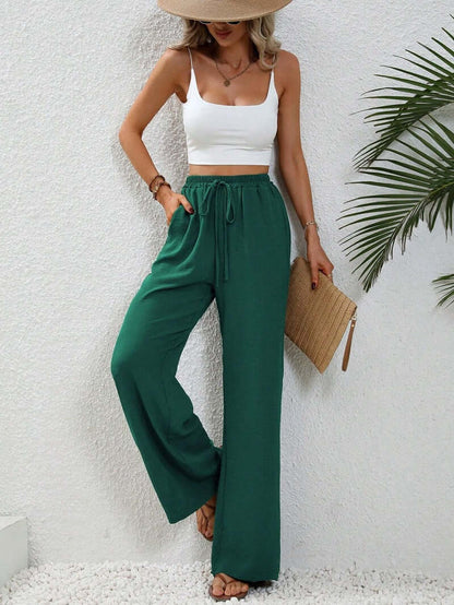 Linen Trousers - Comfortable Fit