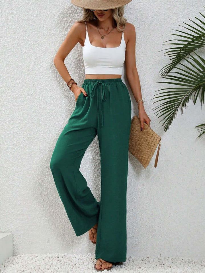 Linen Trousers - Comfortable Fit