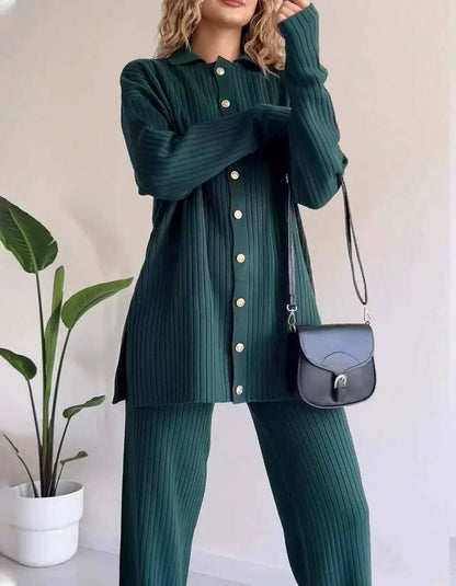 Women's Knitted Two-Piece Set
