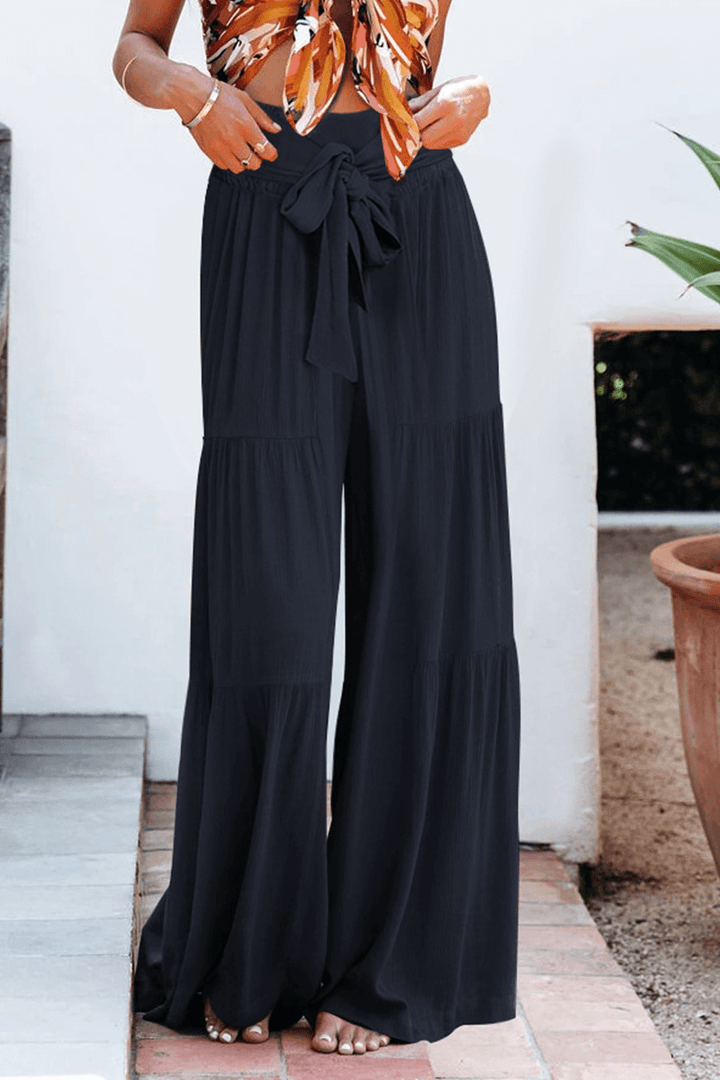 Women's Loose High Waist Wide Leg Pants