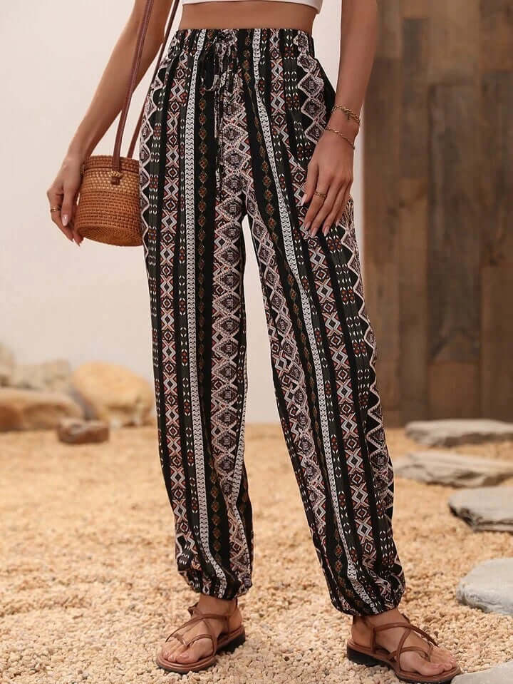 Women's Bohemian Relaxed Fit Pants