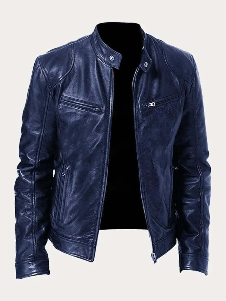 Men's Classic Leather Jacket